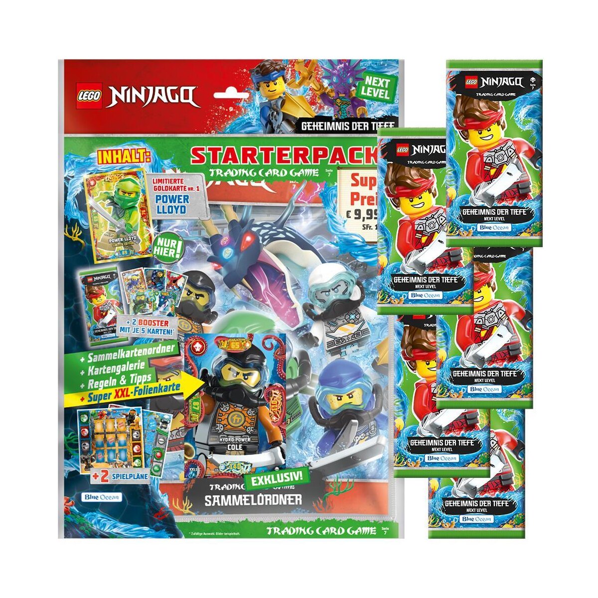 Lego Ninjago Next Level Trading Cards Starter Booster