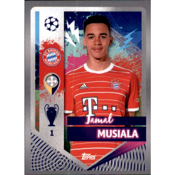 Sticker Jamal Musiala Fc Bayern M Nchen