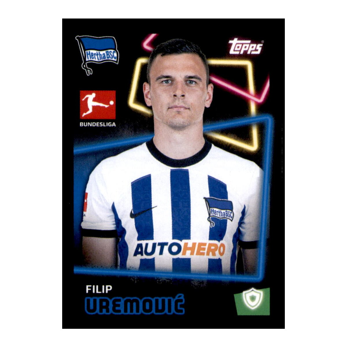 Topps Bundesliga 2022 23 Sticker 49 Filip Uremovic Hertha BSC B