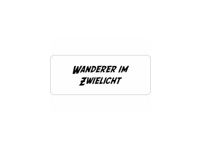 Wanderer im Zwielicht