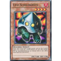 DL12-DE002 UFO-Schildkröte - Grüne Schrift