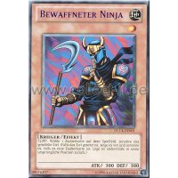 DL13-DE001 Bewaffneter Ninja - Lila Schrift