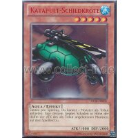 DL18-DE001 Katapult-Schildkröte - Rote Schrift