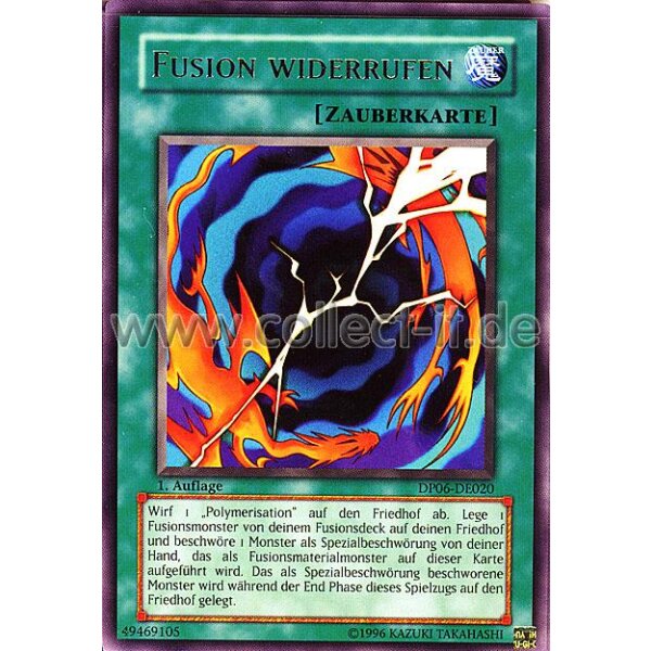 DP06-DE020 Fusion widerrufen