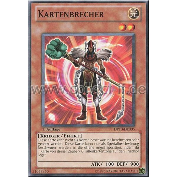 DP10-DE005 Kartenbrecher