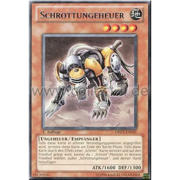 DREV-DE021 Schrottungeheuer - 1. Auflage