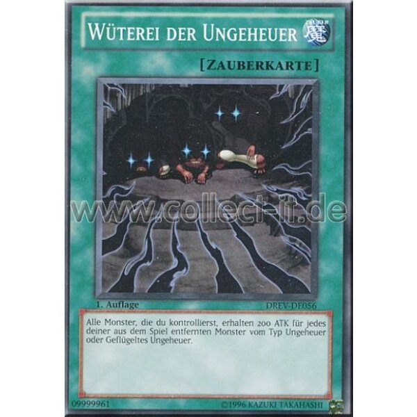 DREV-DE056 Wüterei der Ungeheuer - 1. Auflage