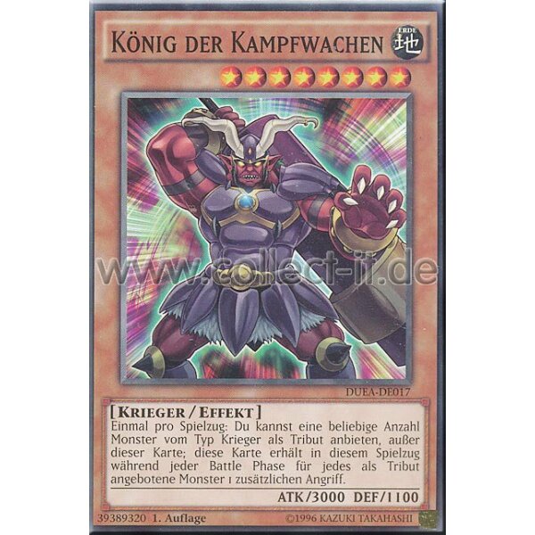 DUEA-DE017 König der Kampfwachen - 1. Auflage