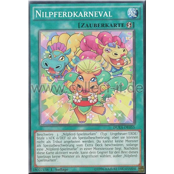 DUEA-DE055 Nilpferdkarneval - 1. Auflage