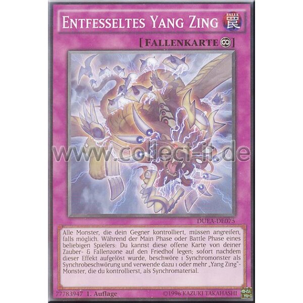 DUEA-DE075 Entfesseltes Yang Zing - 1. Auflage