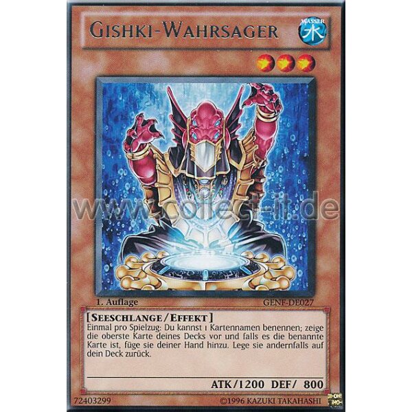 GENF-DE027 Gishki-Wahrsager - 1. Auflage