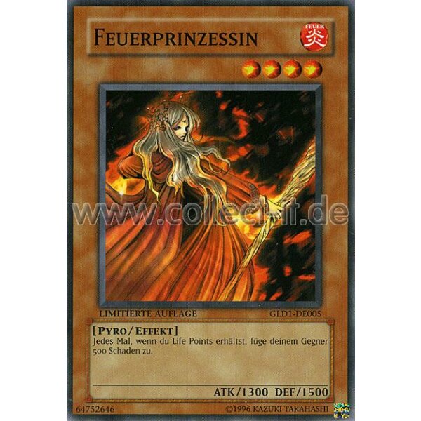 GLD1-DE005 Feuerprinzessin