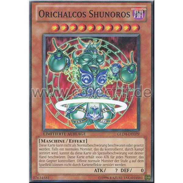 GLD4-DE029 Orichalcos Shunoros