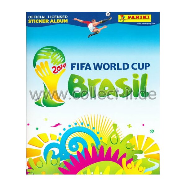 Panini WM 2014 - Sticker - Album - SOFORT lieferbar