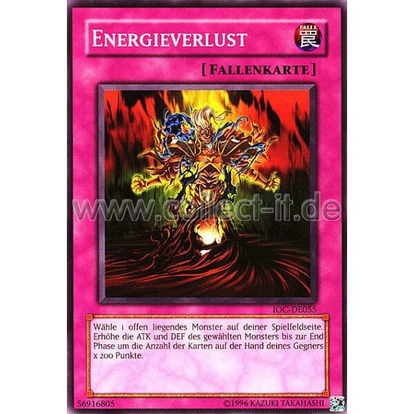 IOC-DE055 Energieverlust