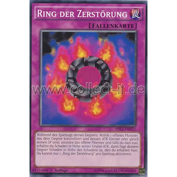 MIL1-DE023 Ring Der Zerstörung - 1. Auflage