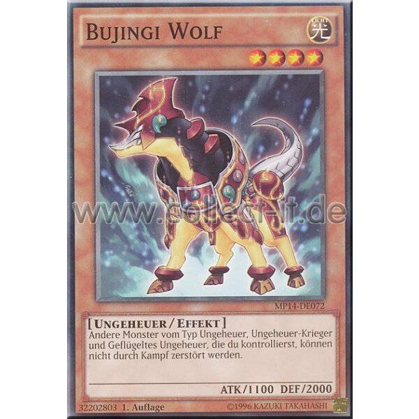 MP14-DE072 Bujingi Wolf - 1. Auflage