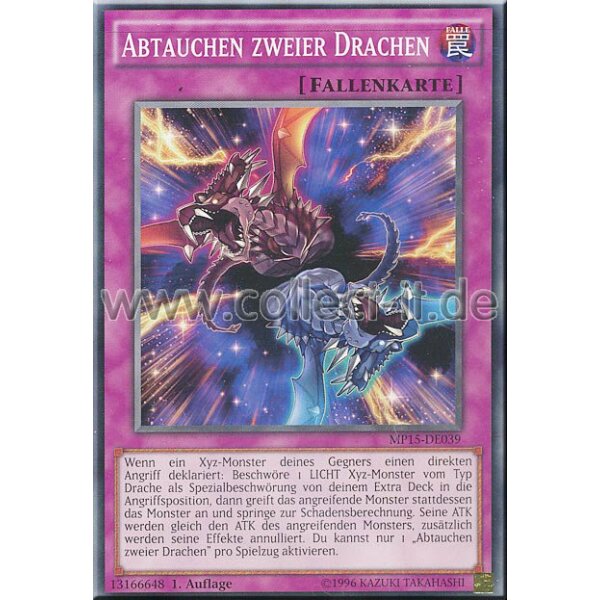 MP15-DE039 Abtauchen zweier Drachen