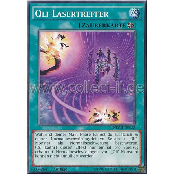 NECH-DE062 Qli-Lasertreffer - 1. Auflage