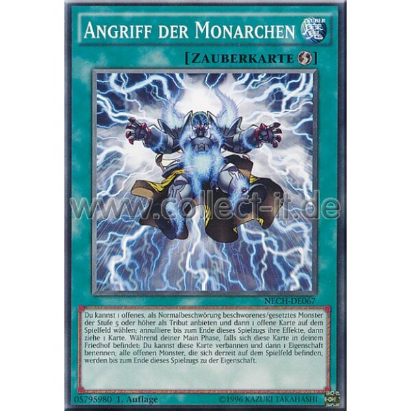 NECH-DE067 Angriff der Monarchen - 1. Auflage