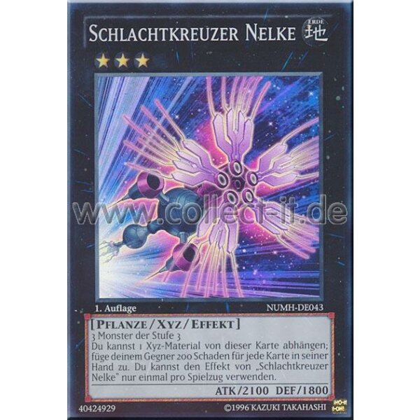 NUMH-DE043 Schlachtkreuzer Nelke - 1. Auflage - Super Rare