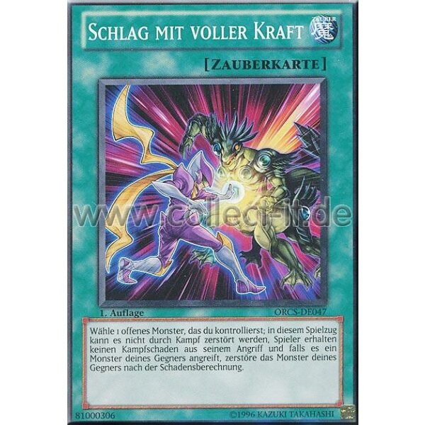 ORCS-DE047 Schlag mit voller Kraft - 1. Auflage