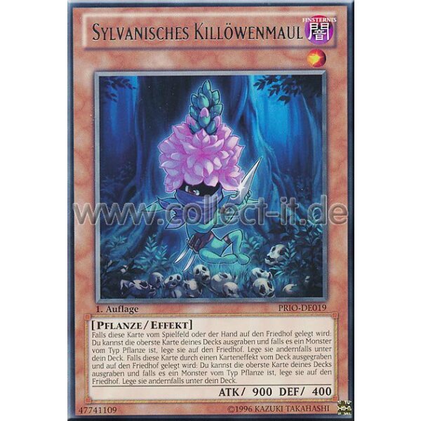 PRIO-DE019 Sylvanisches Killöwenmaul - 1. Auflage