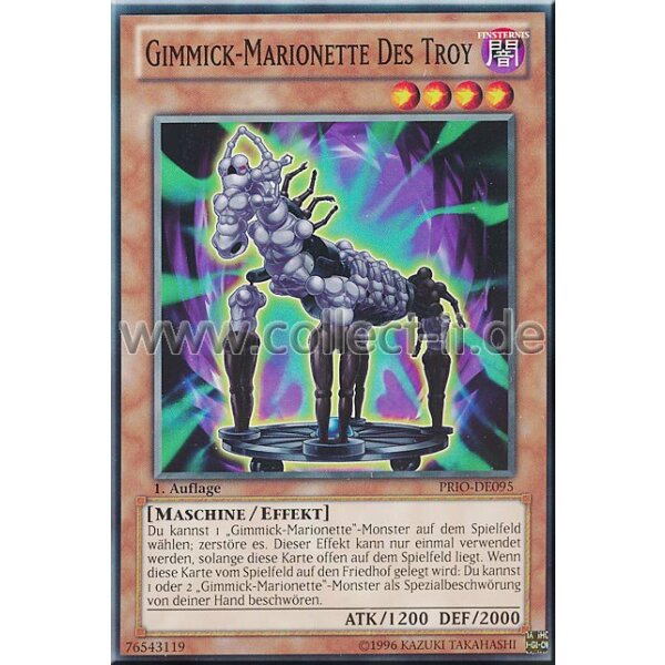 PRIO-DE095 Gimmick-Marionette Des Troy - 1. Auflage