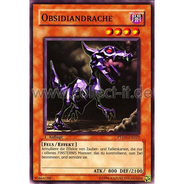 PTDN-DE023 Obsidiandrache - 1. Auflage