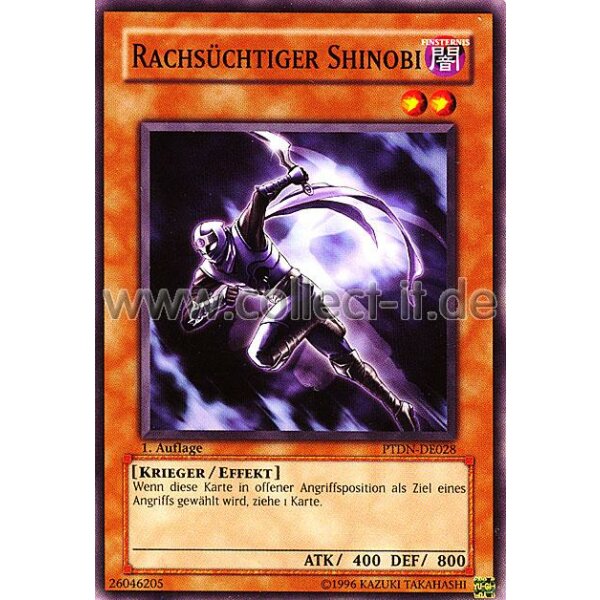 PTDN-DE028 Rachsüchtiger Shinobi - 1. Auflage