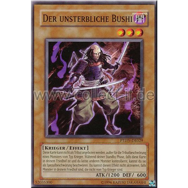 PTDN-DE029 Der unsterbliche Bushi - Unlimitiert