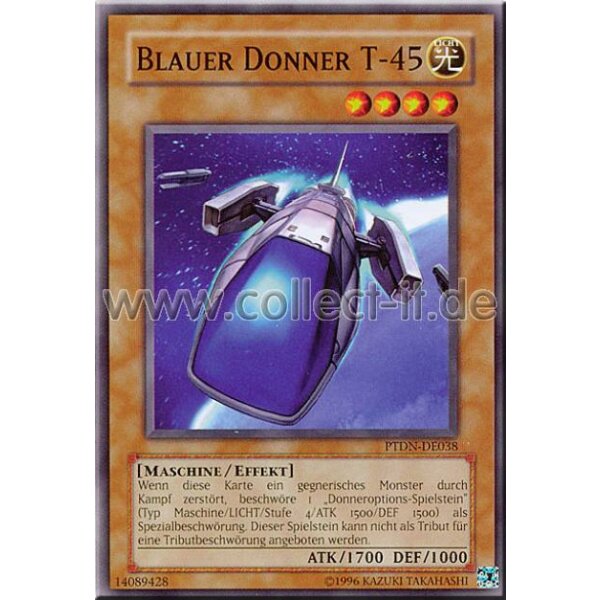 PTDN-DE038 Blauer Donner T-45 - Unlimitiert