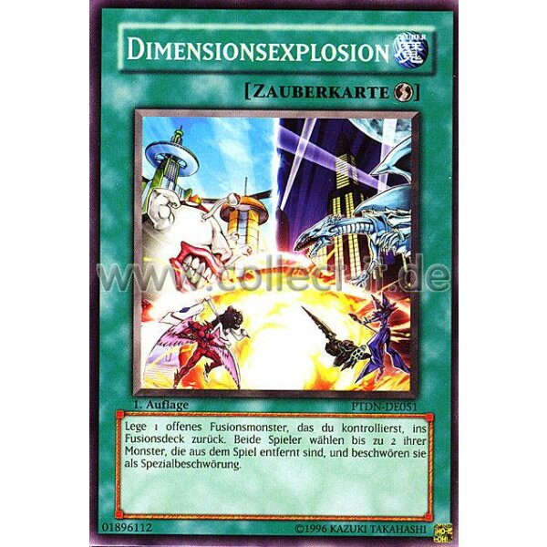 PTDN-DE051 Dimensionsexplosion - 1. Auflage