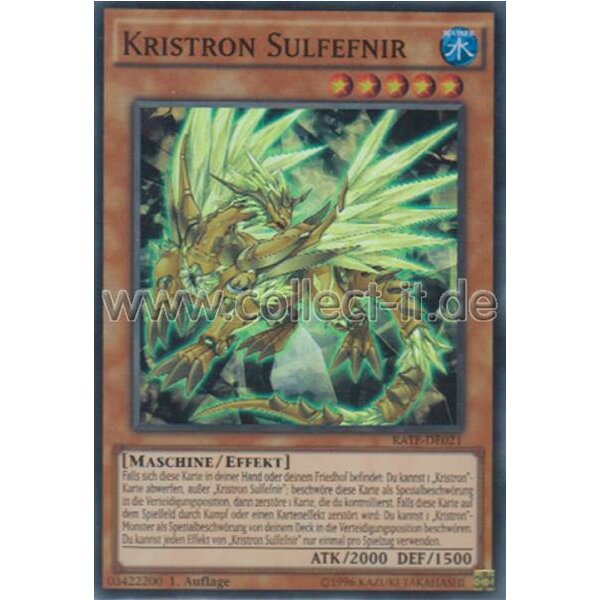 RATE-DE021 - Kristron Sulfefnir - 1. Auflage