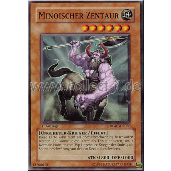 RGBT-DE028 Minoischer Zentaur