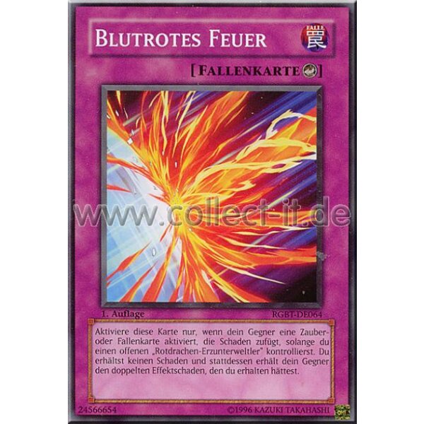 RGBT-DE064 Blutrotes Feuer