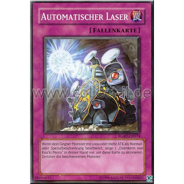 RGBT-DE074 Automatischer Laser - Unlimitiert