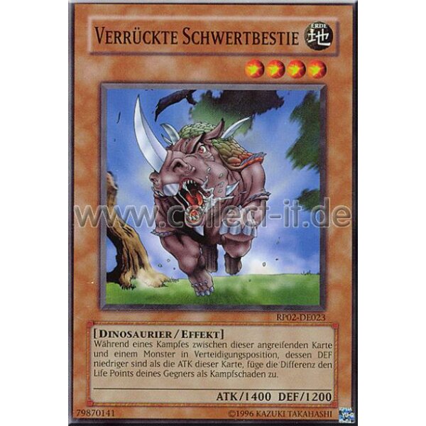 RP02-DE023 Verrückte Schwertbestie