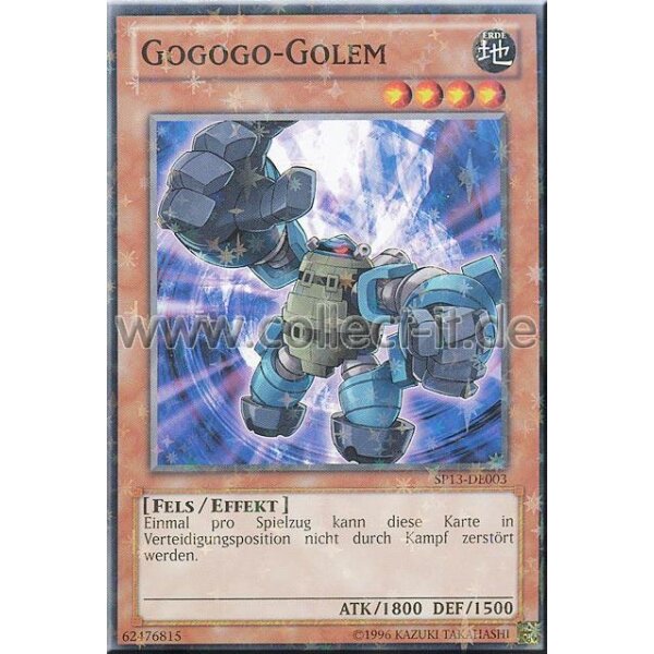 SP13-DE003 Gogogo-Golem - unlimitiert - Starfoil