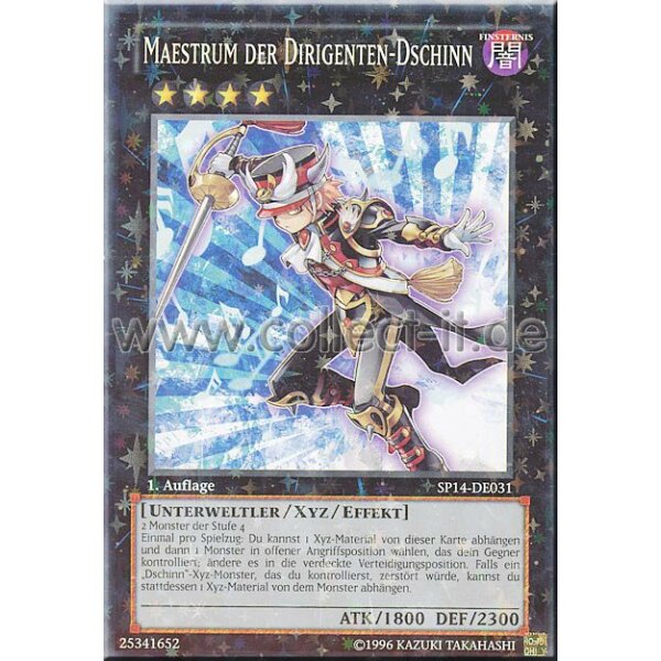 SP14-DE031-SF Maestrum der Dirigenten-Dschinn - unlimitiert - Starfoil