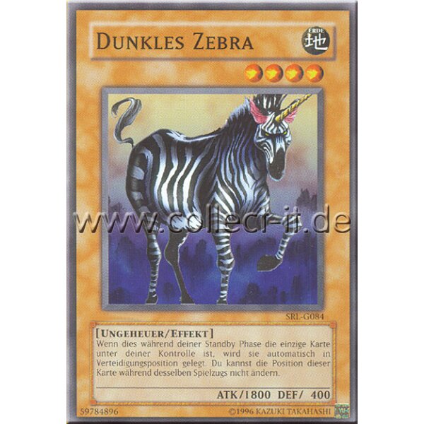 SRL-G084 - Dunkles Zebra