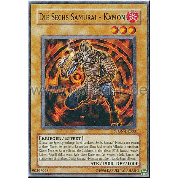 STON-DE008 Die Sechs Samurai - Kamon - Unlimitiert