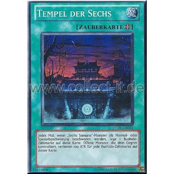 STOR-DE051 Tempel der Sechs - unlimitiert