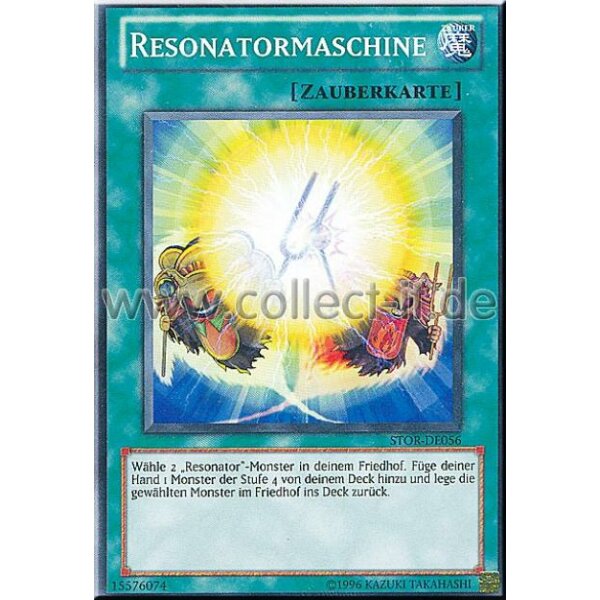 STOR-DE056 Resonatormaschine - unlimitiert