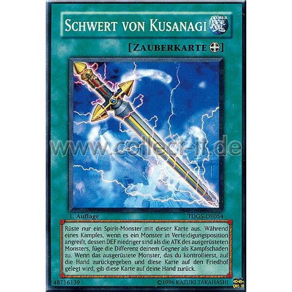 TDGS-DE054 Schwert von Kusanagi - 1. Auflage