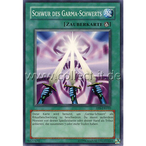 TP8-DE010 Schwur des Garma-Schwerts