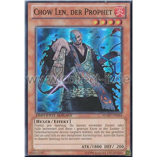 WGRT-DE044 Chow Len, der Prophet - Super Rare