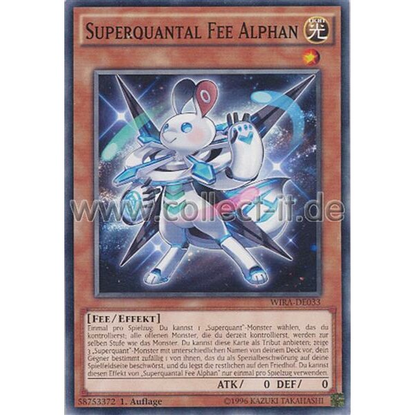 WIRA-DE033 Superquantal Fee Alphan