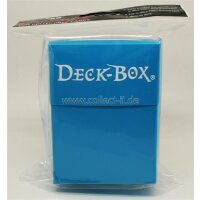 Ultra Pro Deck Box + 60 Deck Protector Sleeves - Hellblau