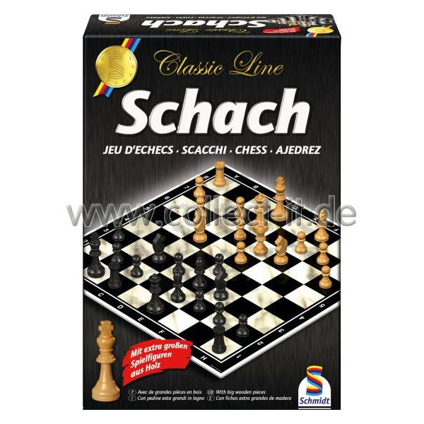 Schmidt Spiele - Classic Line, Schach, mit extra großen Spielfiguren'  kaufen - Spielwaren